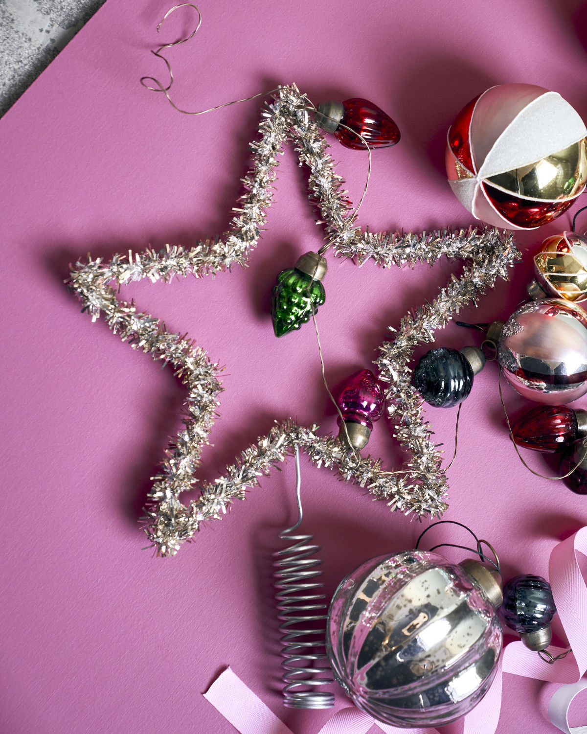 Juletræsstjerne, Joy Topstar, Sølv oxideret* Juletræsstjerne, Joy Topstar, Sølv oxideret*