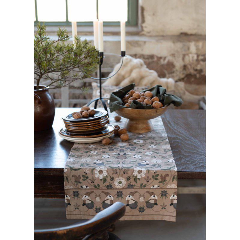 Julefred løber 40x140cm, grøn