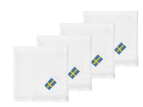 Södahl Festlig Stofservietter 40 x 40 cm 4 stk.