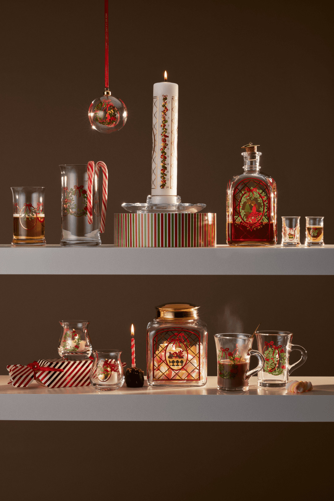 Holmegaard Christmas Juleflaske 2025 73 cl multi