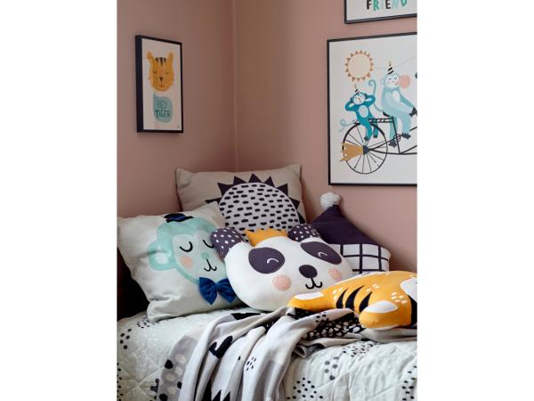 Södahl Magic Forest Plaid 100 x 150 cm Sort* Södahl Magic Forest Plaid 100 x 150 cm Sort*