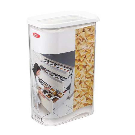 Mepal Modula Husholdningsboks 2 liter Transparent Mepal Modula Husholdningsboks 2 liter Transparent