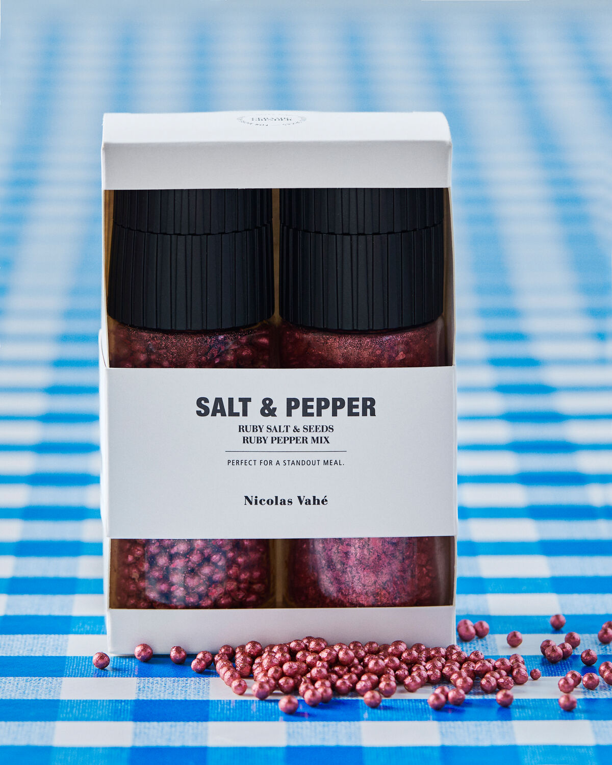 Gaveæske, Ruby salt & seeds + pepper mix, 110|60 g|g