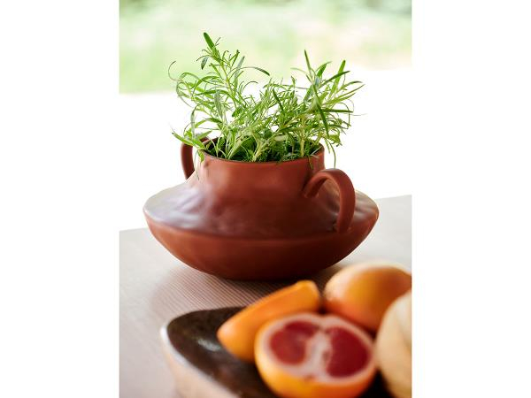 Villa Collection Ro Vase 30,5 x 28,6 x 15,5 cm Terracotta