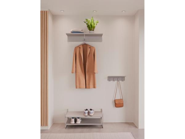 Entrehylde A-Hallway Shelf 40 x 11,5 x 15 cm Soft Grey
