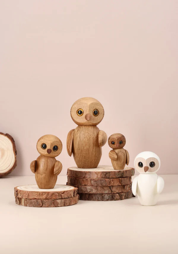 Wise ugle, miniature