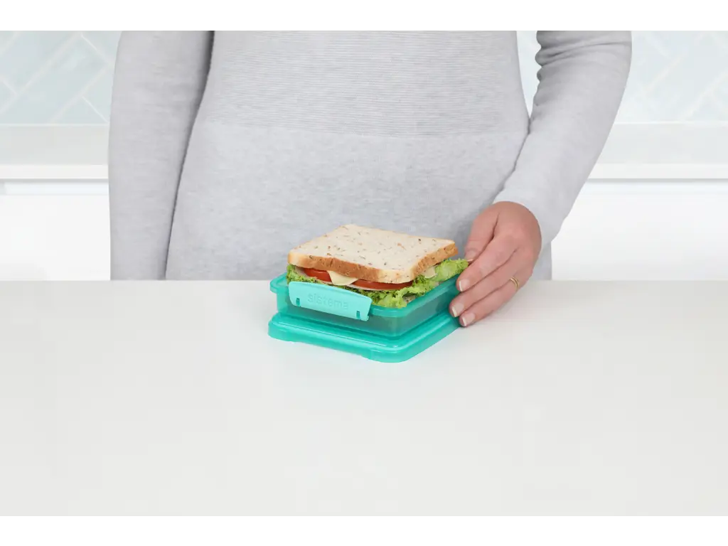Sistema Sandwich Box 450ml, Grøn