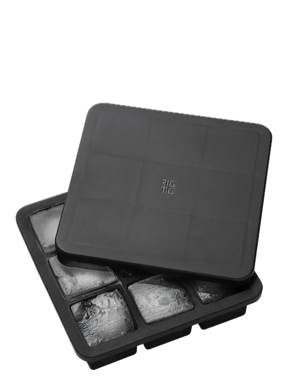 FREEZE-IT isterningbakke med låg H 5 cm black