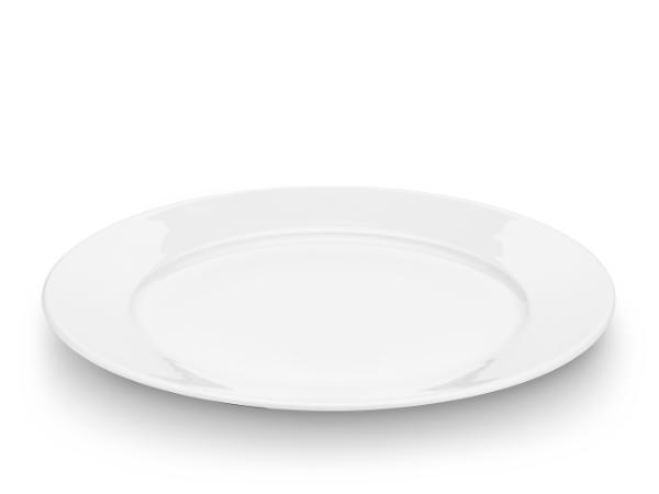 Pillivuyt Sancerre Tallerken flad Dia 31,5 cm Hvid