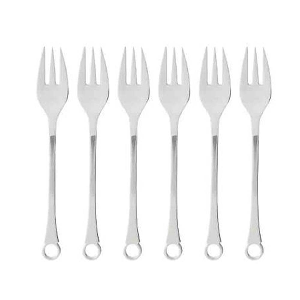 Gense Pantry Kagegaffel 16 cm 6 stk. Mat/Blank stål