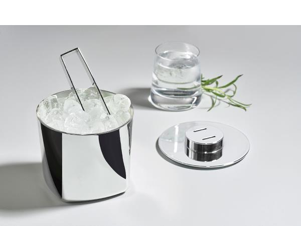 Zone Rocks Isspand med tang Dia. 13 x 12 cm Polished Steel Zone Rocks Isspand med tang Dia. 13 x 12 cm Polished Steel
