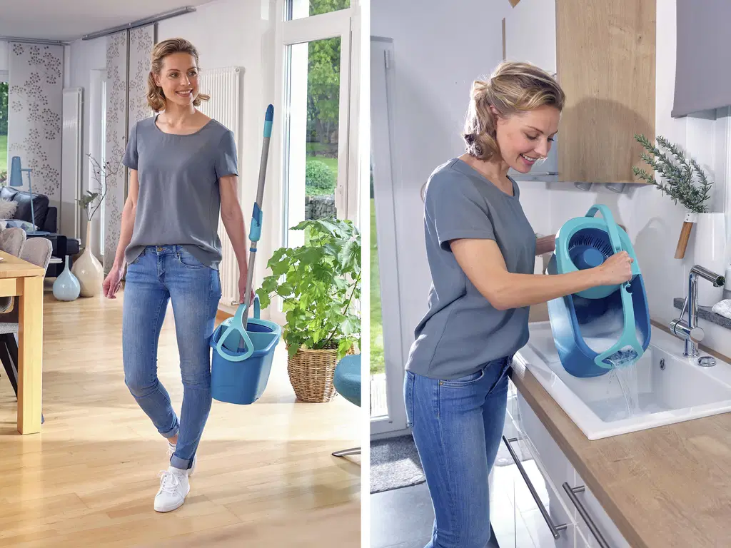 Leifheit Gulvvaskersæt CLEAN TWIST DISC ERGO MOBILE Grøn Leifheit Gulvvaskersæt CLEAN TWIST DISC ERGO MOBILE Grøn