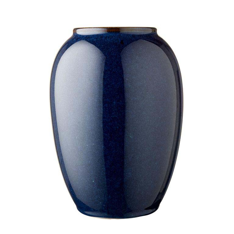 Vase 20 cm Blå Bitz