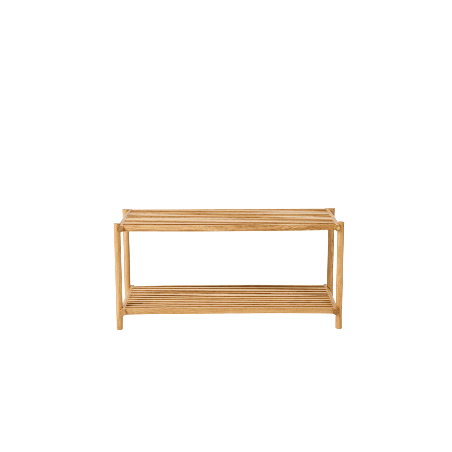 Column Skohylde - Klar Mat Lak, L83xD34xH41,5 cm - Eg - Klar Mat Lak