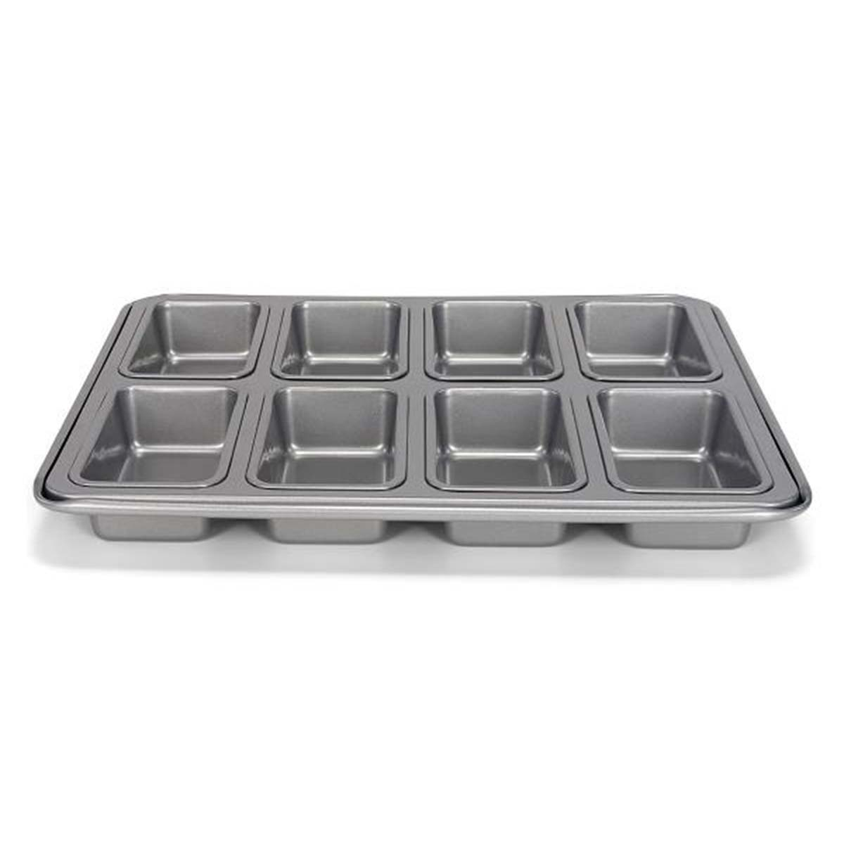 Patisse Silvertop Brødform til 8 stk. mini 34 x 28 x 3 cm Sølvgrå* Patisse Silvertop Brødform til 8 stk. mini 34 x 28 x 3 cm Sølvgrå*