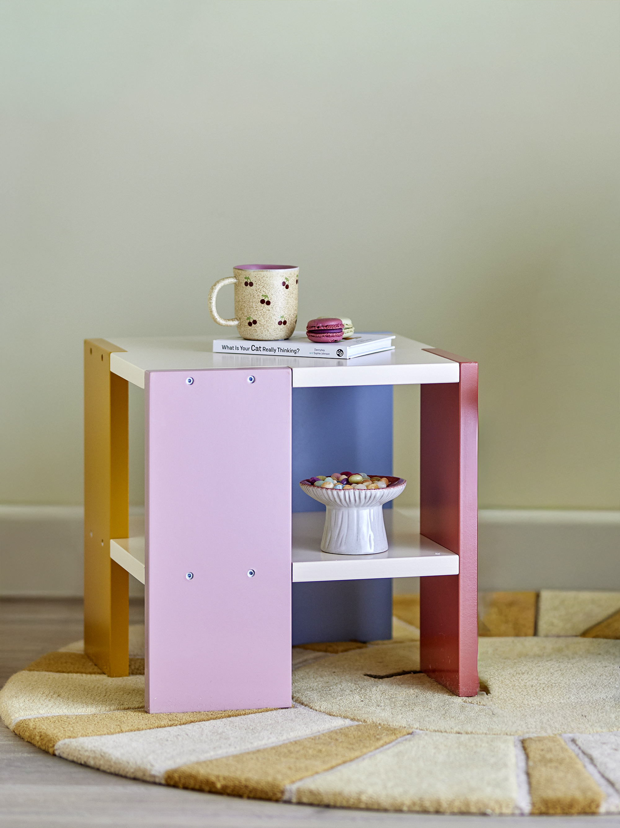 Coloria Bord, Blå, MDF, L35xH35xB35 cm