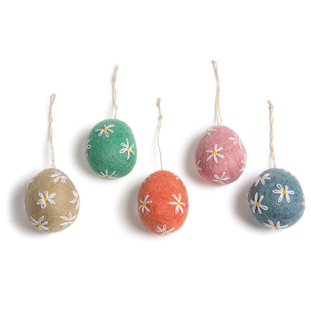 Easter Eggs Daisy, set of 5 pcs. Easter Eggs Daisy, set of 5 pcs.