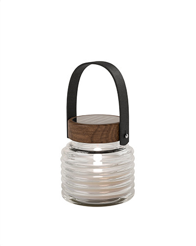 Aston Solar Krukke, 12 cm, sort/brun Aston Solar Krukke, 12 cm, sort/brun