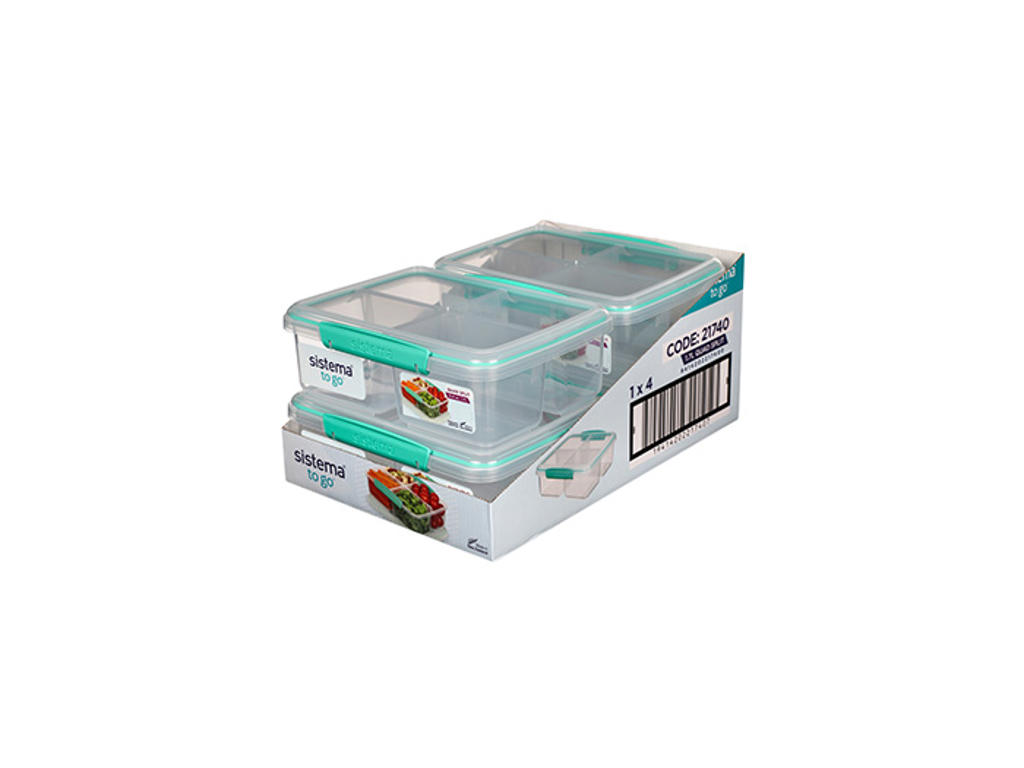 Sistema Quad Split To Go 1,7l Sistema Quad Split To Go 1,7l