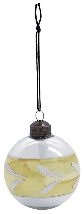 Julepynt, Glowi, Ø:6 cm, Guld*