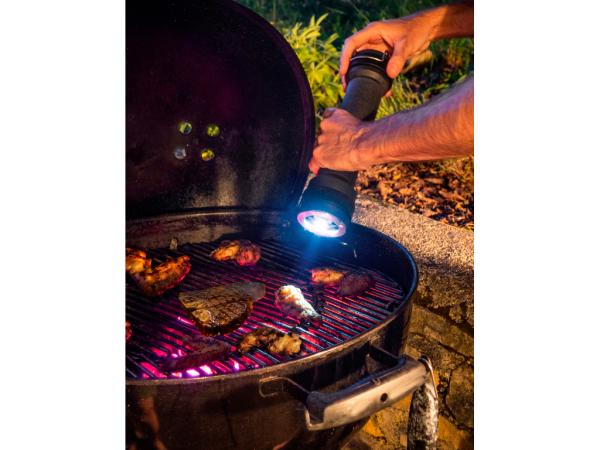 Peugeot BBQ Peberkværn 30 cm Antracitgrå med indbygget lygte *