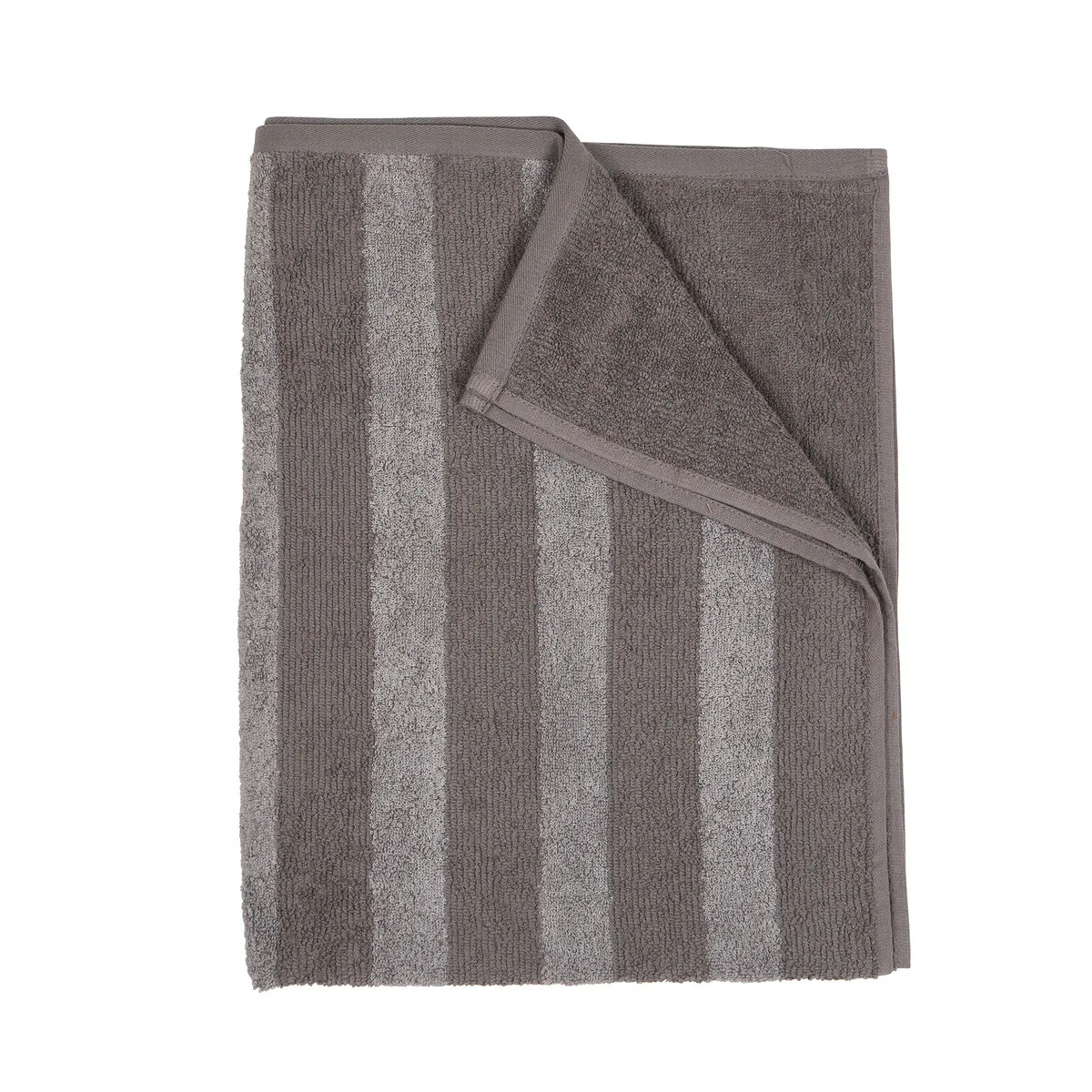 Håndklæde Stripe 50X70 Grå Håndklæde Stripe 50X70 Grå