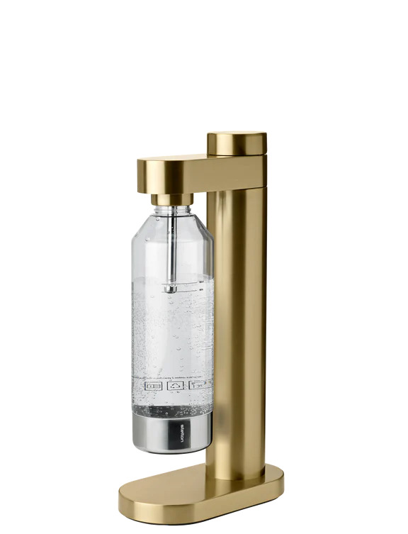 Stelton Brus kulsyremaskine, messing
