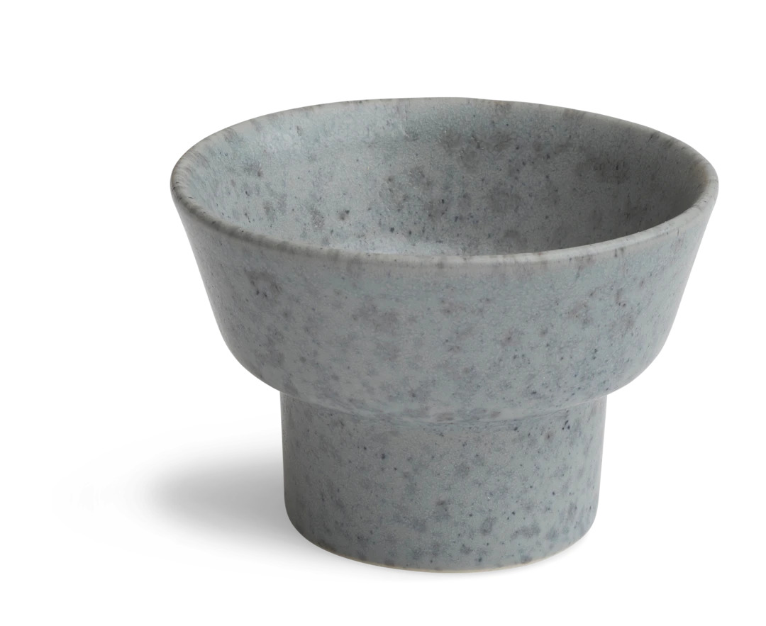 Ombria candler holder, slate grey