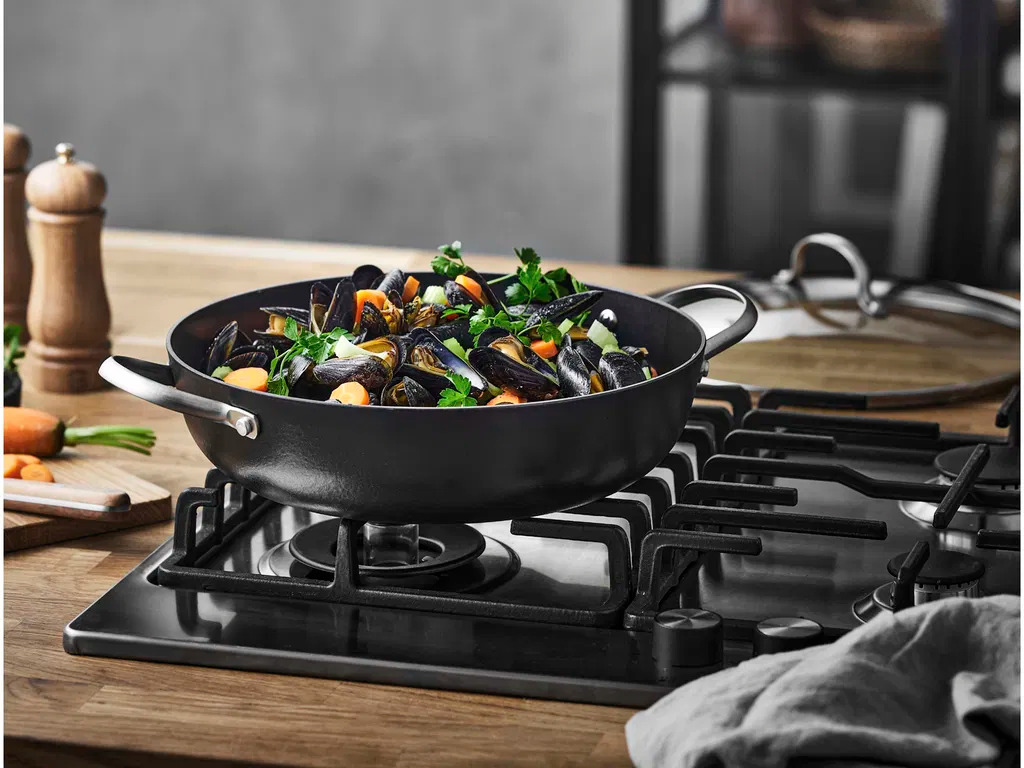 Pillivuyt Gourmet Garonne Gryde Dia 30 cm 4,7 liter Sort Pillivuyt Gourmet Garonne Gryde Dia 30 cm 4,7 liter Sort