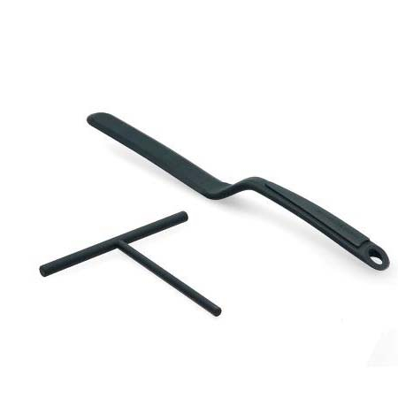 Blomsterbergs Pandekageredskaber Antracitgrå Blomsterbergs Pandekageredskaber Antracitgrå