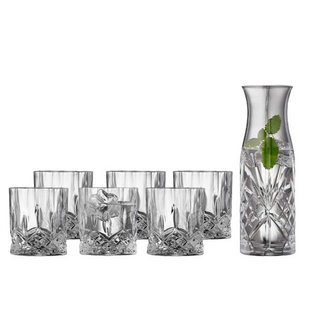 Karaffel og 6 stk. glas Lounge Karaffel og 6 stk. glas Lounge