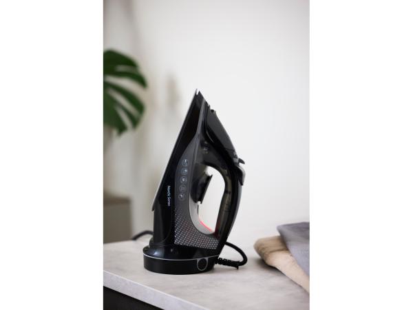 Nordic Sense Ledningsfrit dampstrygejern 2400 watt Sort/Grå