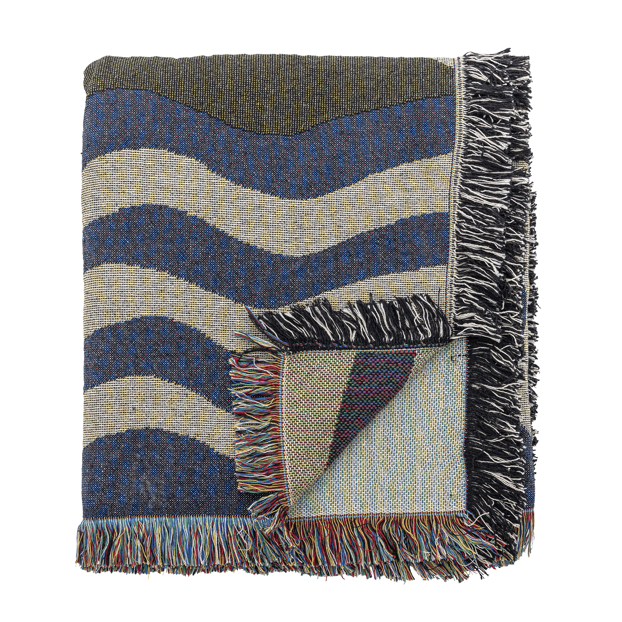 Vinay Plaid, L160xB130 cm, Multifarvet