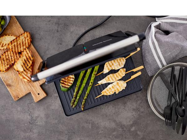 Nordic Sense Kontaktgrill Paninigrill 1000 watt Sort* Nordic Sense Kontaktgrill Paninigrill 1000 watt Sort*