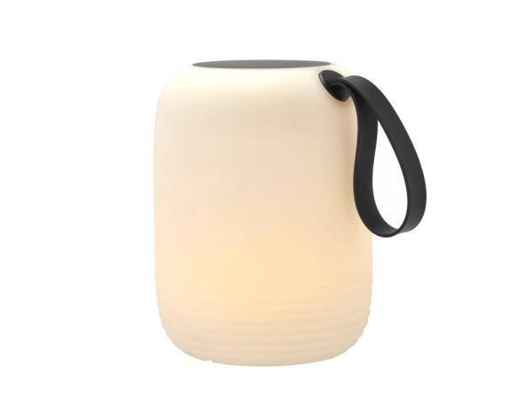 Villa Collection Hav LED Lampe m. solar Dia 21 x 27,5 cm Hvid/Sort Villa Collection Hav LED Lampe m. solar Dia 21 x 27,5 cm Hvid/Sort