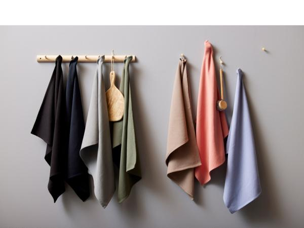 Bastian Tekstiler Diamond Viskestykke 70 x 50 cm Sort Bastian Tekstiler Diamond Viskestykke 70 x 50 cm Sort