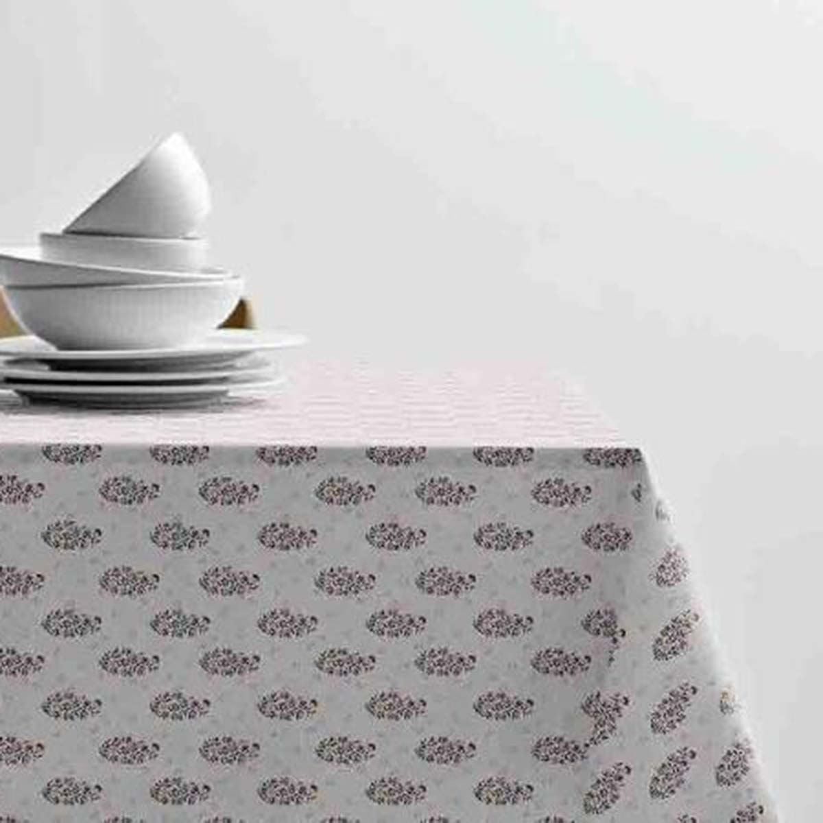 Södahl Boheme Akryldug med antiskrid 140 cm Grey - i metermål Södahl Boheme Akryldug med antiskrid 140 cm Grey - i metermål