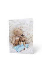 Kay Bojesen Kort A6 Barnedåb lys blå 1 stk.