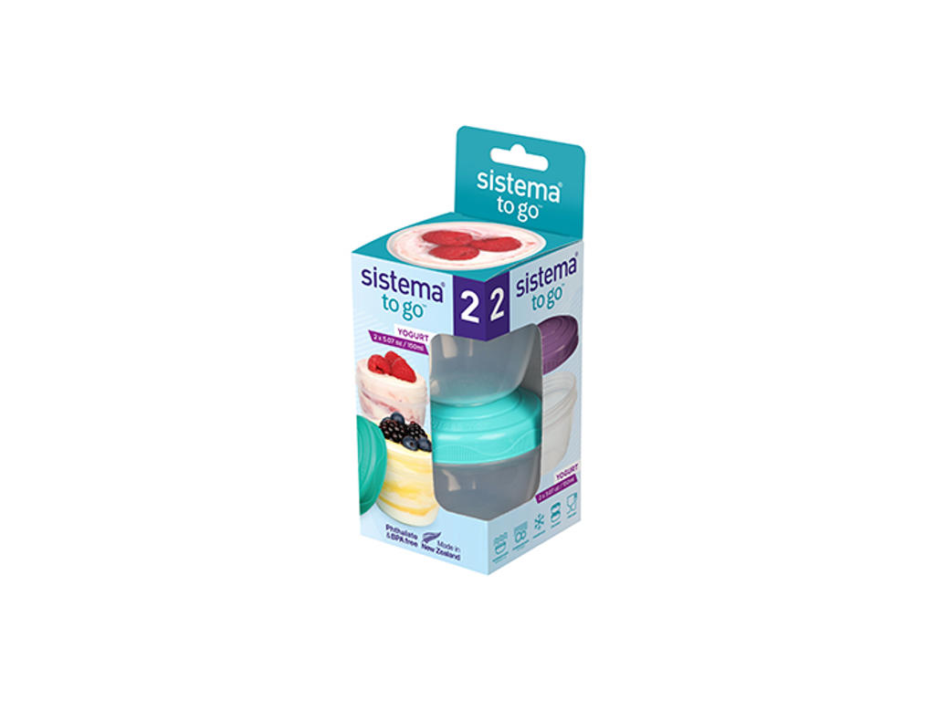 Sistema Yogurt To Go 2Pack 150ml Sistema Yogurt To Go 2Pack 150ml