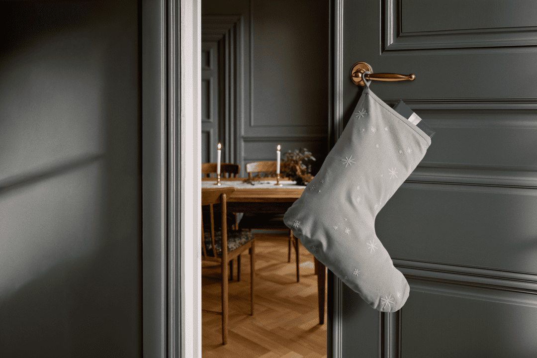 Christmas Fable Julestrømpe H45 sand