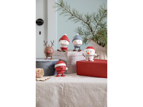 Hoptimist Soft Santa Bumble 5,9 x 6,1 x 7,2 cm S Rød