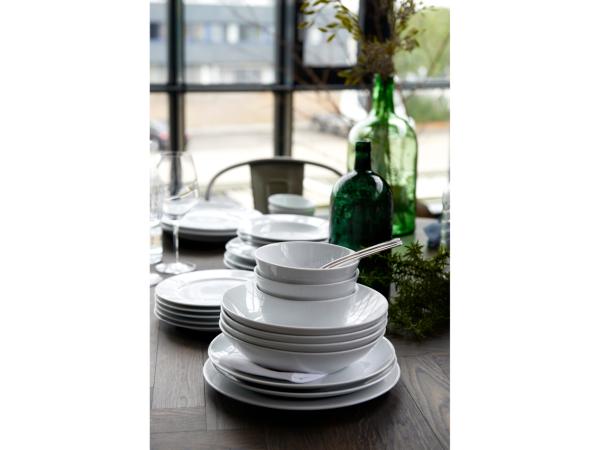 Pillivuyt Eventail Tallerken flad Dia 28 cm Hvid