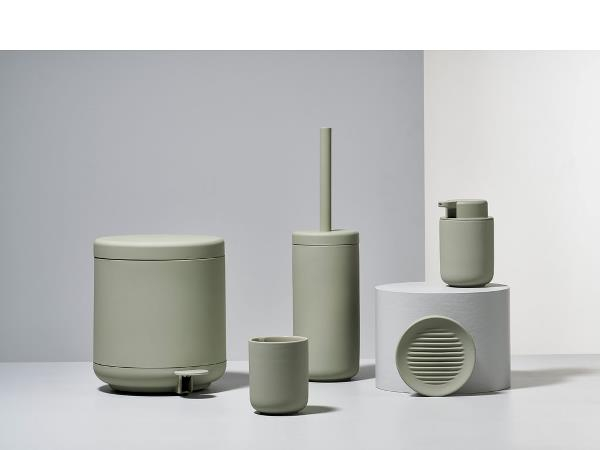 Zone Ume Pedalspand Dia. 19,5 x 22 cm Eucalyptus Green Zone Ume Pedalspand Dia. 19,5 x 22 cm Eucalyptus Green