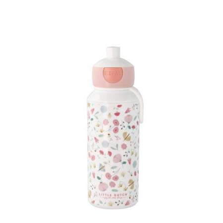 Mepal Pop-up Campus Drikkeflaske 400 ml Flowers & Butterflies Mepal Pop-up Campus Drikkeflaske 400 ml Flowers & Butterflies