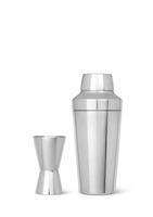Grand Cru Shaker og Målebæger, stål