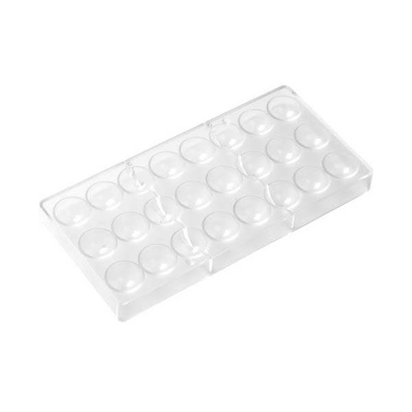 Patisse Chokoladeform t/24 stk rund 27 x 13 x 2,5 cm Klar* Patisse Chokoladeform t/24 stk rund 27 x 13 x 2,5 cm Klar*