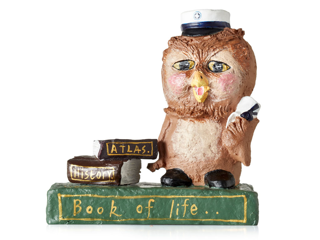 Medusa Copenhagen Studenter ugle Holger, Blå, 13 cm* Medusa Copenhagen Studenter ugle Holger, Blå, 13 cm*