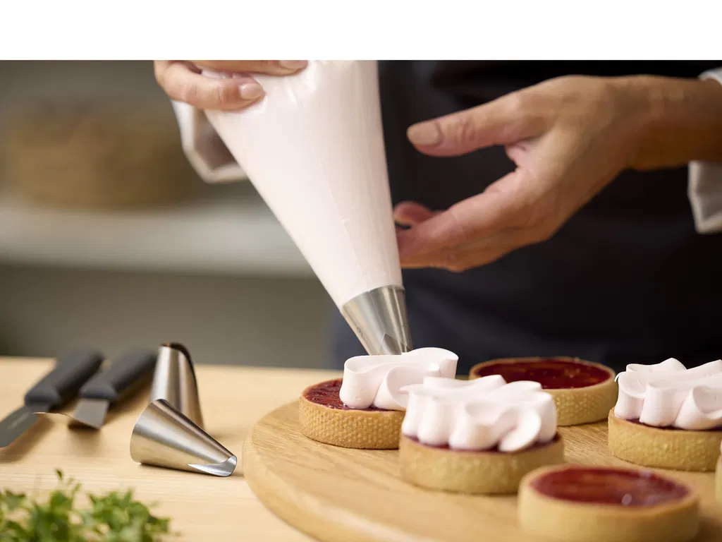 Blomsterbergs Tyllesæt Saint Honoré 3 stk. Stål