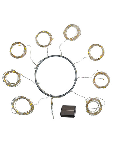 Knirke Solar Parasol, 8 x 2 m, sølv Knirke Solar Parasol, 8 x 2 m, sølv