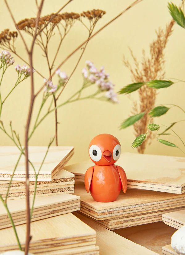 Spring Copenhagen Fugl Optimistic Orange Spring Copenhagen Fugl Optimistic Orange